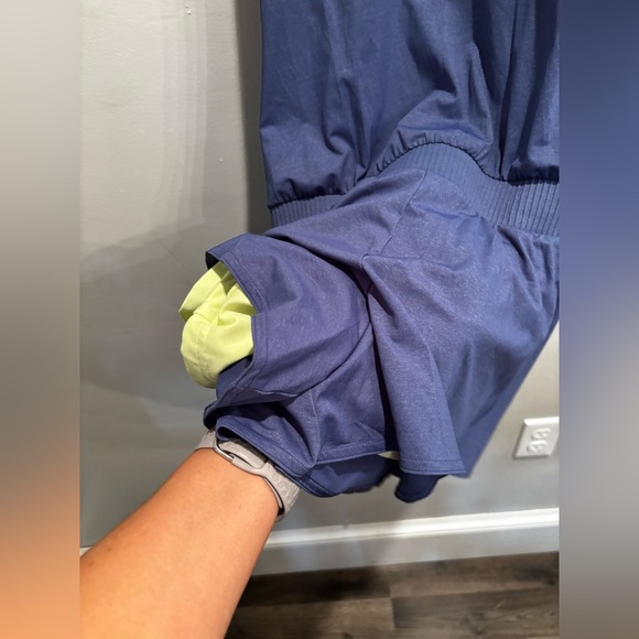 Adidas romper  Dark Blue climacool athletic athleisure tennis prep gold exercise - Picture 4 of 14